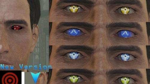 辐射4眼球颜色修改方法