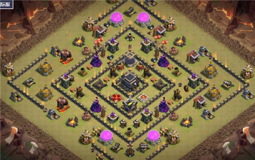 部落冲突9本最强布阵 2023九本最强阵型图