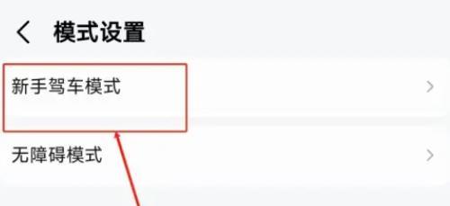 高德地图新手模式怎么打开