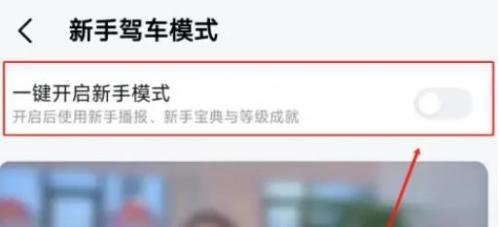 高德地图新手模式怎么打开