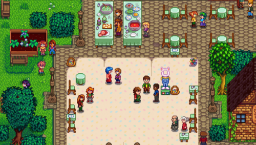 星露谷物语小镇广场位置详情