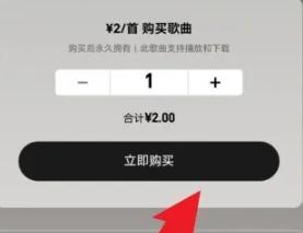 QQ音乐怎么不充会员只买单曲