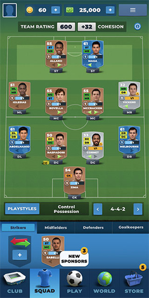 一线队足球经理2026截图3