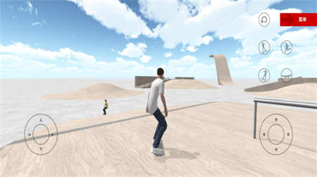 特技滑板模拟器截图1