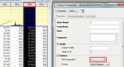 Origin怎么把两组数据画在一个图上