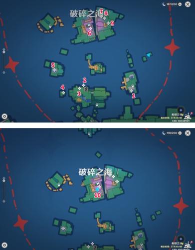 原神破碎之海10个摩拉箱位置介绍