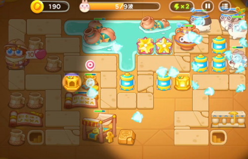 保卫萝卜4法老归来第7关攻略