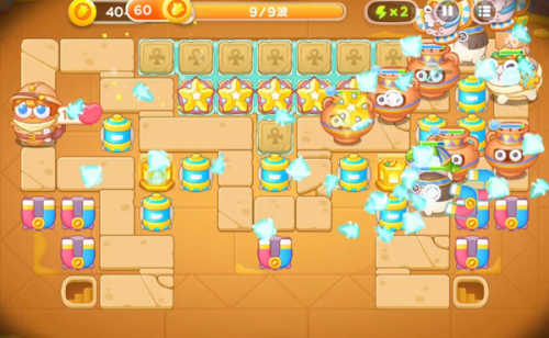 保卫萝卜4法老归来第7关攻略