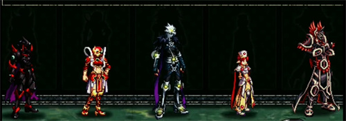 dnf天空套大全1到12外观一览图片