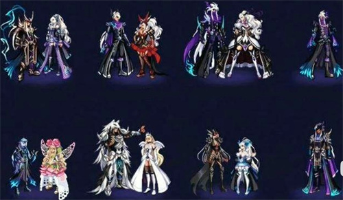 dnf天空套大全1到12外观一览图片