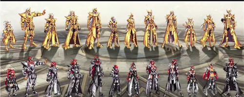 dnf天空套大全1到12外观一览图片