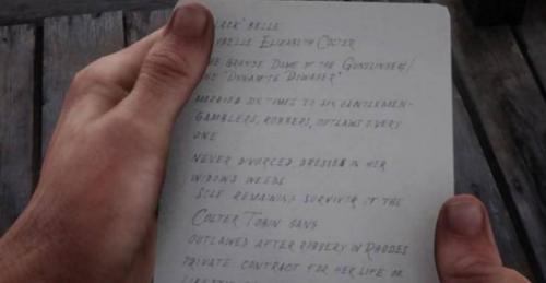 荒野大镖客2枪手传支线攻略