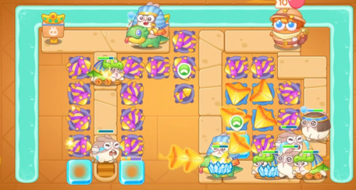 保卫萝卜4法老归来第19关攻略