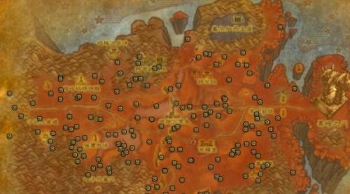 魔兽世界魔铁矿石丰富区域