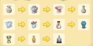 庄园合合客船合成攻略