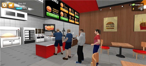 汉堡店模拟器截图1