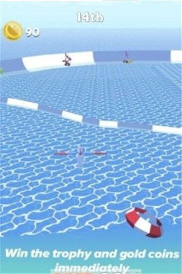 水上乐园滑行大赛