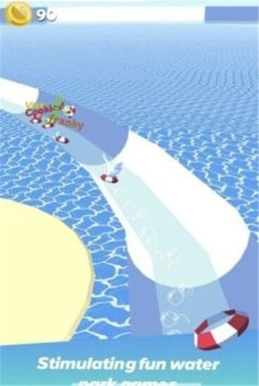 水上乐园滑行大赛