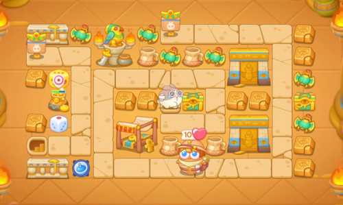 保卫萝卜4法老归来第33关攻略