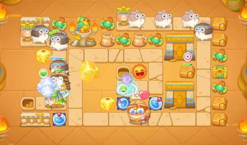 保卫萝卜4法老归来第33关攻略