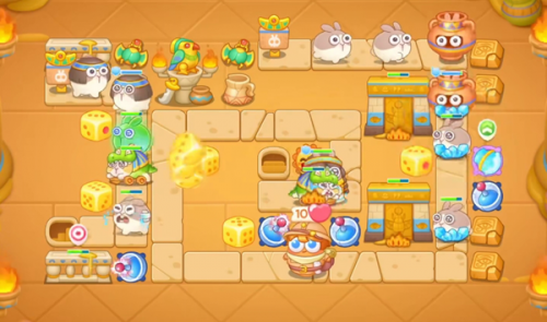 保卫萝卜4法老归来第33关攻略