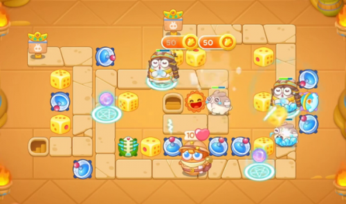 保卫萝卜4法老归来第33关攻略