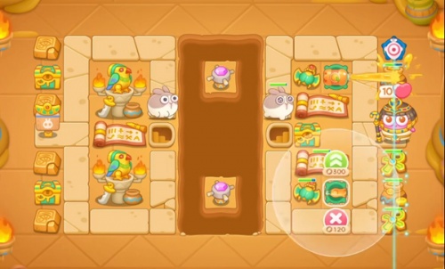 保卫萝卜4法老归来第32关攻略