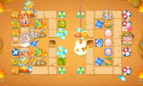 保卫萝卜4法老归来第32关攻略