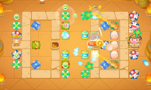 保卫萝卜4法老归来第32关攻略