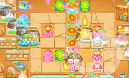 保卫萝卜4法老归来第81关通关攻略