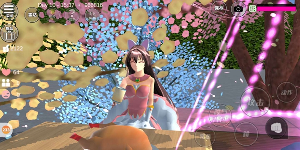 樱花校园模拟器高马尾英文版(SAKURA SCHOOLSIMULATOR)截图3