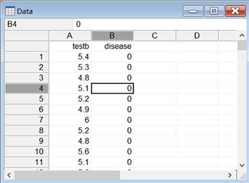 Medcalc快速绘制ROC曲线的方法
